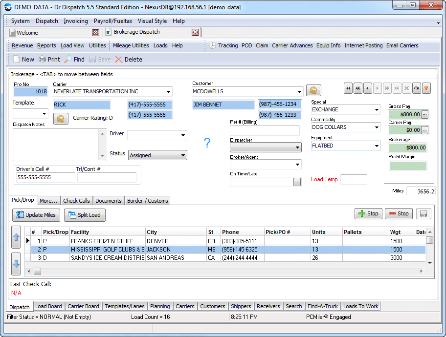 brokerage dispatch software